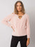 Stylische Alpakabluse  mit dekorativen Ausschnitt in Oversize S-XL - Swytmode